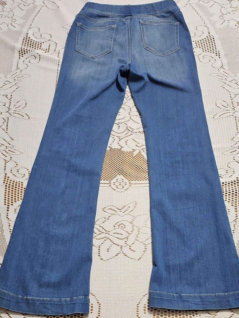 Cello Medium Blue Flare Jeans - Wide Leg - Size Large - Picture 10 of 10